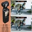 4K Body Camera with External Microphone Mini Cam 270 Rotation Outdoor Sport Bike Travel Police Law Enforcement Christmas Gift 128G SDcard INCLUDE