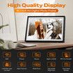Digital Photo Frame 10.1 Inch WiFi Electronic Smart Picture Album Frameo 1280x800 HD IPS Touch Screen MP4 Player 32G Auto Rotate Share Video Instantly
