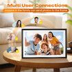 Digital Photo Frame 10.1 Inch WiFi Electronic Smart Picture Album Frameo 1280x800 HD IPS Touch Screen MP4 Player 32G Auto Rotate Share Video Instantly
