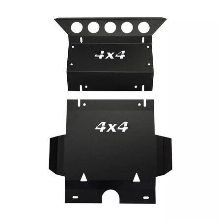 3mm Matte Black Bash Plate Sump Guard for Toyota Hilux N70 SR SR5 2005-2015 Underbody