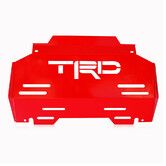 Steel Red Front Engine Cover Skid Bash Plate For Toyota Hilux Revo Fortuner SUV 2015-2023 TRD