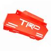 Steel Red Front Engine Cover Skid Bash Plate For Toyota Hilux Revo Fortuner SUV 2015-2023 TRD