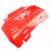 Steel Red Front Engine Cover Skid Bash Plate For Toyota Hilux Revo Fortuner SUV 2015-2023 TRD