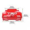 Steel Red Front Engine Cover Skid Bash Plate For Toyota Hilux Revo Fortuner SUV 2015-2023 TRD