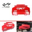 Steel Red Front Engine Cover Skid Bash Plate For Toyota Hilux Revo Fortuner SUV 2015-2023 TRD