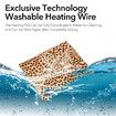 USB Heating Warmer Pad Bed for Cat, Small Dog and Pet, Safe 5V2A Power Bank Battery Operated for Indoor and Outdoor Use, 37 X 47 X 2 cm, Leopard