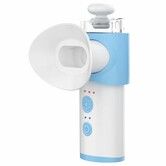 Eye Steamer for Dry Eye, Portable Heated USB Nano Eye Mist Sprayer with Warm Compress for Dry Eyes and Stye for Home, Office and Travel, Blue