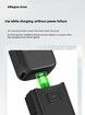 Battery Grip For DJI Osmo Pocket 3 Battery Handle Compatible with Most Action Cameras4500mAh Battery Grip For Longer Shooting (Black)