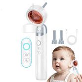 Ear Otoscope with 1080P HD Camera and 4 LED Lights, 1.38 inch IPS Display Ear Camera for Earwax Removal, Safe for Kids, Men, Women, Pets