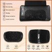 Full Body Massage Mat Heated Foot Back Massager Shiatsu Vibration Lumbar Support Neck Leg Relax Electric Heating Pad HOMASA Chair Recliner Seat Cushion