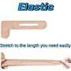 10 Pcs Precut Kinesiology Tape for Knees, Knee Support and Stability, Knee Athletic Tape, Waterproof and Elastic, Beige