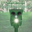 Solar Animal Repellent Ultrasonic,Rat Repeller,Bird Repeller,Cat,Rat,Dog,Bird,Fox,Etc,Outdoor Animal Repeller With Flashing Led Light