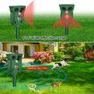 Solar Animal Repellent Ultrasonic,Rat Repeller,Bird Repeller,Cat,Rat,Dog,Bird,Fox,Etc,Outdoor Animal Repeller With Flashing Led Light