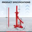 Tyre Changer Manual Tire Changing Tool Bead Breaker 8-16 Inch Auto Motorcycle Car Van Truck ATV Motorbike Wheel Emergency Replacement Mount Portable