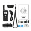 Bark Collar with Remote Control, 3300Ft Training Collar with Beep, Vibration, IPX7 Waterproof Dog Training Collars for Small Medium Large Dogs, Black
