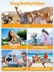 Phone Vlog Selfie Monitor Screen Magnetic Wireless Casting for iPhone Live Streaming Low Latency Christmas Gift