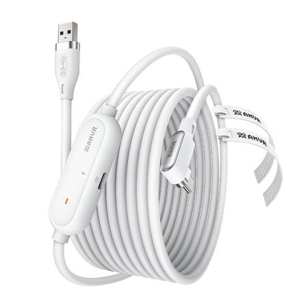 VR Charging Link Cable 5 Meters Compatible with Meta Quest 3S/Quest 3/Oculus Quest 2/Pico 4 Accessories and PC/SteamVR