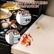 2 Pack Expandable Stainless Steel Stove Counter Gap Covers,Retractable to Fill the Gap Between Stove and Countertop Color Silver