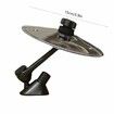 Car Drum Cymbal Air Vent,Fun Music Gadget,Easy Install on Dashboards Vents,Crisp Metallic Sound Quirky Gift for Road Trips Music Lovers Gold