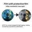 Car Drum Cymbal Air Vent,Fun Music Gadget,Easy Install on Dashboards Vents,Crisp Metallic Sound Quirky Gift for Road Trips Music Lovers Gold