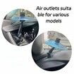 Car Drum Cymbal Air Vent,Fun Music Gadget,Easy Install on Dashboards Vents,Crisp Metallic Sound Quirky Gift for Road Trips Music Lovers Gold