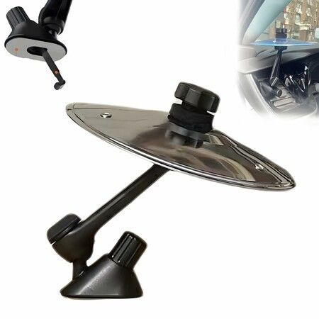 Car Drum Cymbal Air Vent,Fun Music Gadget,Easy Install on Dashboards Vents,Crisp Metallic Sound Quirky Gift for Road Trips Music Lovers Silver