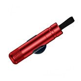 Car Safehammer One Second Window Breaker, Seatbelt Cutter and Glass Breaker Emergency Escape Tool, Red