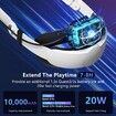 Head Strap with Battery Pack Extend 8H Playtime, Fast Charging VR Accessories,Adjustable Elite Strap Replacement Accessories for Quest 3s,Quest 3