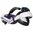 Head Strap with Battery Pack Extend 8H Playtime, Fast Charging VR Accessories,Adjustable Elite Strap Replacement Accessories for Quest 3s,Quest 3
