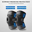 Hinged Knee Brace for Men and Women, Knee Brace with Side Stabilizers,Knee Compression Sleeves and Stability Straps for ACL,LCL,Arthritis(1 Pack-Szie L)