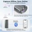 AI Voice Recorder with Real-Time Transcription & Translation,AI Voice Transcriber,Smart Summary, AI-Powered Mind Mapping & Translator,70+ Languages (64GB)