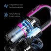 120W Handheld Cordless Vacuum Cleaner With Dust Mite Removal 8500Pa Power 260ml Dust Box For Home Hard Floor Carpet Pet Hair Color White