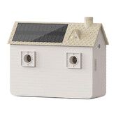 Anti Barking Device, Outdoor Solar Weatherproof Dog Bark Deterrent Devices, Effective, Safety, Humane Solution for All Dog Sizes, White