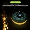 Camping String Lights, Outdoor String Lights 10 meters with 5 Lighting Modes, 2 in 1 Waterproof Portable Stowable Camping Lights