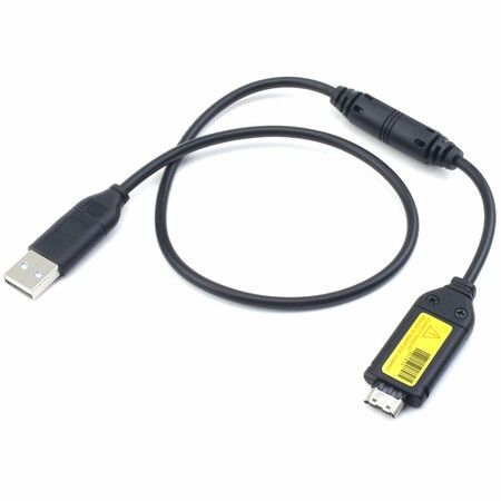 USB Camera Cable Compatible with Samsung Digital Camera PL20, PL50, PL100, PL120, WB210, ST65, ST90, Replacement for SUC-3 Data and Charging Cable