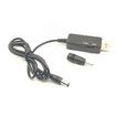 USB to DC 12V Step Up Power Cable 60 CM , DC Jack 5.5 x 2.5mm and 3.5 x 1.35mm USB Boost Converter with LED Indicator