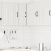 Kitchen Wall Corner Cabinet Kalmar White Engineered Wood