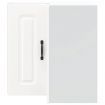 Kitchen Wall Corner Cabinet Kalmar White Engineered Wood