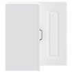 Kitchen Wall Corner Cabinet Kalmar White Engineered Wood