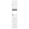 Kitchen Cabinet White 35x50x180 cm Engineered Wood