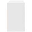 Bathroom Wall Cabinet White 80x25x40 cm Engineered Wood
