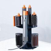Curling Iron Holder Attachments Compatible with Dyson Airwrap Organizer Stand on Desktop, Hair Wrap Storage Rack Accessories Wall Mounted for home