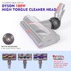 Ball Wheel and Vacuum Head Connector Replacement Compatible with Dyson V10 V11 V15 100W High Torque Cleaner Head Accessories