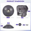 Ball Wheel and Vacuum Head Connector Replacement Compatible with Dyson V10 V11 V15 100W High Torque Cleaner Head Accessories