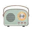 Retro Bluetooth Speakers, Wireless Vintage Speaker, Outdoors Wireless Portable Bluetooth Speaker Supports TF Card AUX for Home (Cyan)