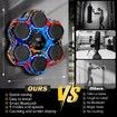 Music Boxing Machine,Smart Bluetooth Boxing Machine with Gloves,Wall Mounted Music Punching Trainer,LED Electronic Boxing Workout Target