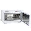 UV Hot Towel Warmer 16L Electric Heater Dryer Cabinet Stainless Steel Steriliser Heated Rack Disinfection Facial Spa Barber Beauty Nail Shop Club Home