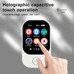 16GB MP3 Player with Bluetooth 5.4,Built in HD Speaker,Portable HiFi Music Player with Camera,Voice Recorder,FM Radio,Take Photo for Kids,White