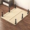 4PC Bed Frame Support Legs,Niture Adjustable Feet,Bed Adjustable Feet Feet Cabinet Feetniture for Bed Kitchen Table Chair Sofa 16-28CM