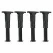4PC Bed Frame Support Legs,Niture Adjustable Feet,Bed Adjustable Feet Feet Cabinet Feetniture for Bed Kitchen Table Chair Sofa 16-28CM